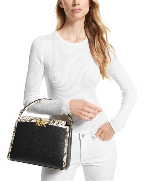 michael kors karlie medium satchel|Michael Kors manhattan medium satchel.